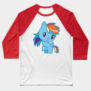 Cutie Mark Crew Rainbow Dash Baseball T-Shirt